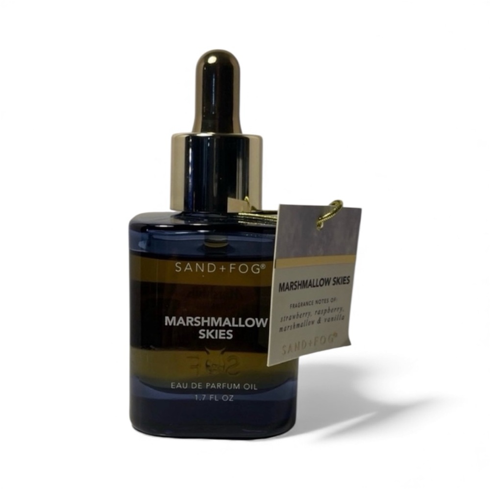 Sand + Fog "Marshmallow Skies"
Scented Body Dropper Oil - 1.7 fl oz NWT ***